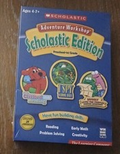 Adventure Workshop: Scholastic Edition Preschool-1st Grade 3 CD-ROM - Sealed BOX picture