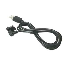 LOT OF 10 NEW 5 FEET 3 PRONG POWER ADAPTER CORDS picture