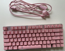 E-YOOSO Super-Scholar/Z-88 Wired USB Mechanical Keyboard in Pink - RGB Lighting picture