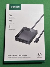 Ugreen 4-in-1 Card Reader - USB3.0 USB-C SD Micro SD TF CF MS Compact  picture