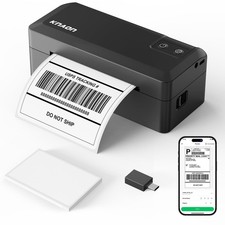 Shipping Thermal Label Printer, 4x6 Portable Label Printer, Bluetooth Label M... picture