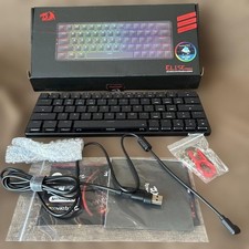 Redragon ELISE PRO K624P-KBS 63-Key Wireless RGB Mechanical Keyboard JP Used picture