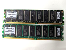 512MB 2x 256MB Kingston 256MB DDR ECC Registered PC-2100 266Mhz Vintage picture