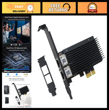 Dual Port 2.5GBase-T Network Card PCIe Ethernet Adapter NIC RJ45 for Windows 10/ picture