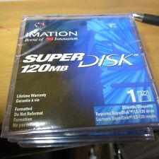 IMATION SUPER DISK  120 MB LOT 5 Brand New Sealed GREAT PRICE picture