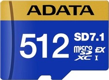 ADATA microSDXC Memory Card PREMIER EXTREME SD7.1 512GB 800MB/S picture
