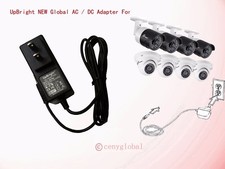 Global AC Adapter For Security Camera CCTV DVR Surveillance System DC 12V Series picture