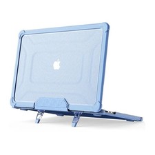 Translucent Hard Shell Case with PU Hinge for Macbook Pro 13, Air 13, Air 13.6 picture