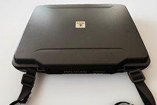 Pelican 1085 Hard Plastic Case Black Shoulder Strap Interior Padding Laptop Gun picture