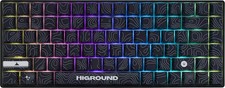 Higround Basecamp 75+ - 75% Wired Mechanical RGB Gaming Keyboard - BLACKICE - VG picture