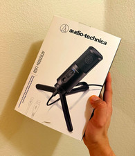 Audio-Technica ATR2500x-USB USB Condenser Mic, Headphone Jack, Black picture