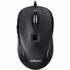 Adesso iMouse F1 Wired USB Mouse with Fingerprint Reader (TAA Compliant) picture