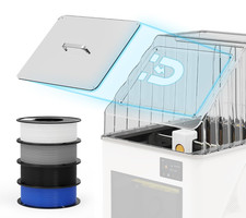 BIQU Popcap Clear Top Cover for Snapmaker-U1 with 4Kg(2.2Lbs×4) PLA Filament, Hi picture