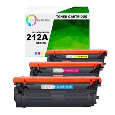 3 Pack TCT Premium 212A BCYM for Compatible HP LaserJet MFP M578c Toner picture