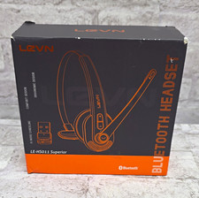 LEVN LE-HS011 Superior Bluetooth Headset USB Dongle Noise Canceling Boom Mic picture