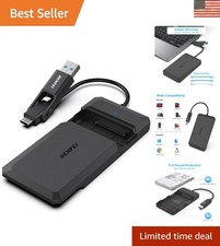 Compact 2.5 Inch SATA to USB Hard Drive Enclosure – 5 Gbps Speed & Compatibility picture