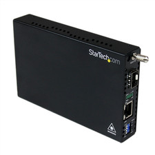 StarTech Gigabit Ethernet Fiber Media Converter with Open SFP Slot (ET91000SFP2) picture