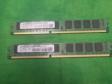 Micron 8GB 2RX8 PC3-12800 DDR3-1600MHz MT18KDF1G72AZ-1G6E1 VLP LOT OF 2 PCS picture