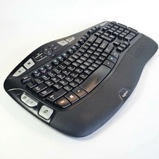 Logitech K350 Comfort Wave Ergonomic Wireless Computer Keyboard – NO USB DONGLE picture