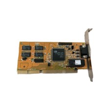 RARE VINTAGE CIRRUS LOGIC CL-GD5420-75QC-C ISA 512K VGA CARD PN BN5420-5124 MXB1 picture