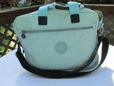 Kipling Laptop Computer Bag Light Blue Work School Messenger with Shoulder Strap picture