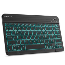 Fintie 10-Inch Ultrathin Wireless Bluetooth Backlight Keyboard, Classic Black picture