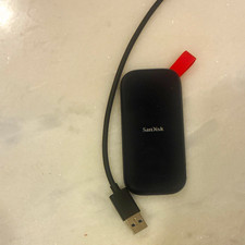 SanDisk 1TB Portable External SSD USB 3.2 Gen2 Black SDSSDE30-1T00 picture