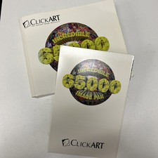 Click Art 65,000 Discs And Users Guide Complete Set Computer Software picture