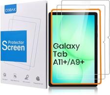 CoBak 2-Pack Tempered Glass Screen Protector for Samsung Galaxy Tab A11 Plus (A1 picture