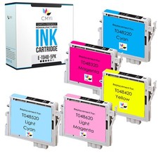 CMYi 5PK Compatible Epson 48 Color Ink Cartridge for Stylus Photo R220 R300 R320 picture