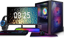STGAubron Gaming PC Bundle with 24Inch FHD LED Monitor - Intel core I5 3.3Ghz... picture