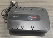 APC Back-UPS 550 (BE550G) Battery Backup Surge Protector with NEW Battery. picture