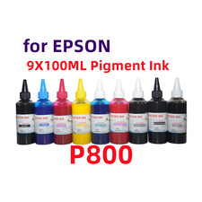 9X100ML Premium Pigment refill ink for SureColor SC P800 Printer T850 picture