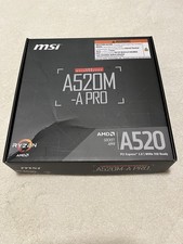 MSI A520M-A PRO AM4 AMD A520 USB3.2 Gen1 Micro-ATX Motherboard New picture