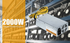 Modular Mining Power Supply 2000W PSU For 8 Graphics GPU BTC Rig Ethereum Miner picture