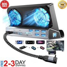 13-In-1 Docking Station For Steam Deck OLED & ROG Ally X& Legion Go Dual Cooling picture