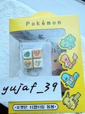Pokemon Pikachu Charmander Squirtle Keychain Keyboard Keycap Charm Korea Limited picture