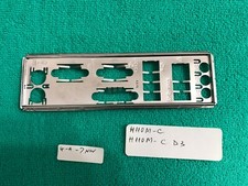 ASUS IO SHIELD FOR  ASUS  H110M C , H110M-C D3  ,ORIGINAL ,USED GOOD CONDITION picture