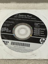 HP Restore Plus dx2400 dx2450 dx2390 - CD ONLY IN GOOD CONDITION picture