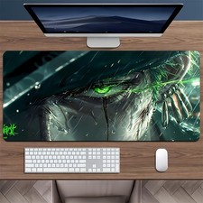 One Large Gaming Mouse Pad, Cool Pattern Design, Thick Rubber Desk Pad, Precis picture