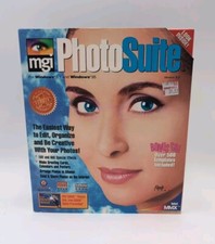 SEALED MGI PhotoSuite Software CD Version 4.0 Windows 95 Vintage Image Editing  picture