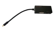 SIIG Mini DisplayPort 4K HDMI/DVI/VGA 3-in-1 Adapter Legacy & Beyond 02-1984B picture