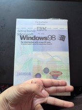 Microsoft X03-66598 Windows 98 Product Key & Booklet *SEALED IN SHRINK NO CD* picture