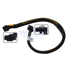 Original Dell R7525 R750 R750XA 12Pin to 16Pin(12+4) GPU Power Cable F8NXW 40cm picture