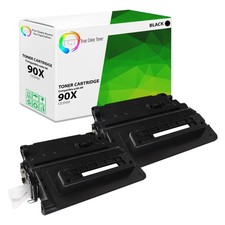 TCT 2 Black CE390X 90X High Yield Toner Cartridges For HP LJ Enterprise 600 4555 picture