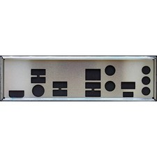 OEM I/O IO shield Backplate For ASRock B550M-C Motherboard Rear Baffle picture