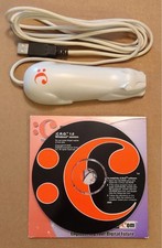 Vintage Digital Convergence CueCat USB Barcode Scanner w/ C.R.Q. Software CD picture
