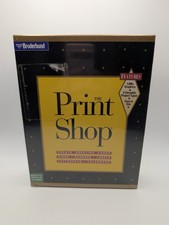 The Print Shop, Broderbund (PC, 1996) 3.5” Floppy, New Sealed picture