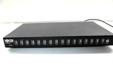 Tripp Lite U280-016-RM 16-Port USB Rackmount Charging Station -Black - Power ON picture