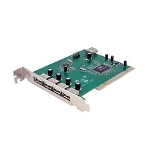 StarTech.com 7 Port PCI USB Card Adapter PCIUSB7 4x External + 3x Internal PCI picture